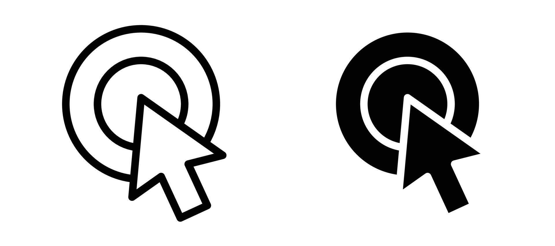 Click icon collection vector