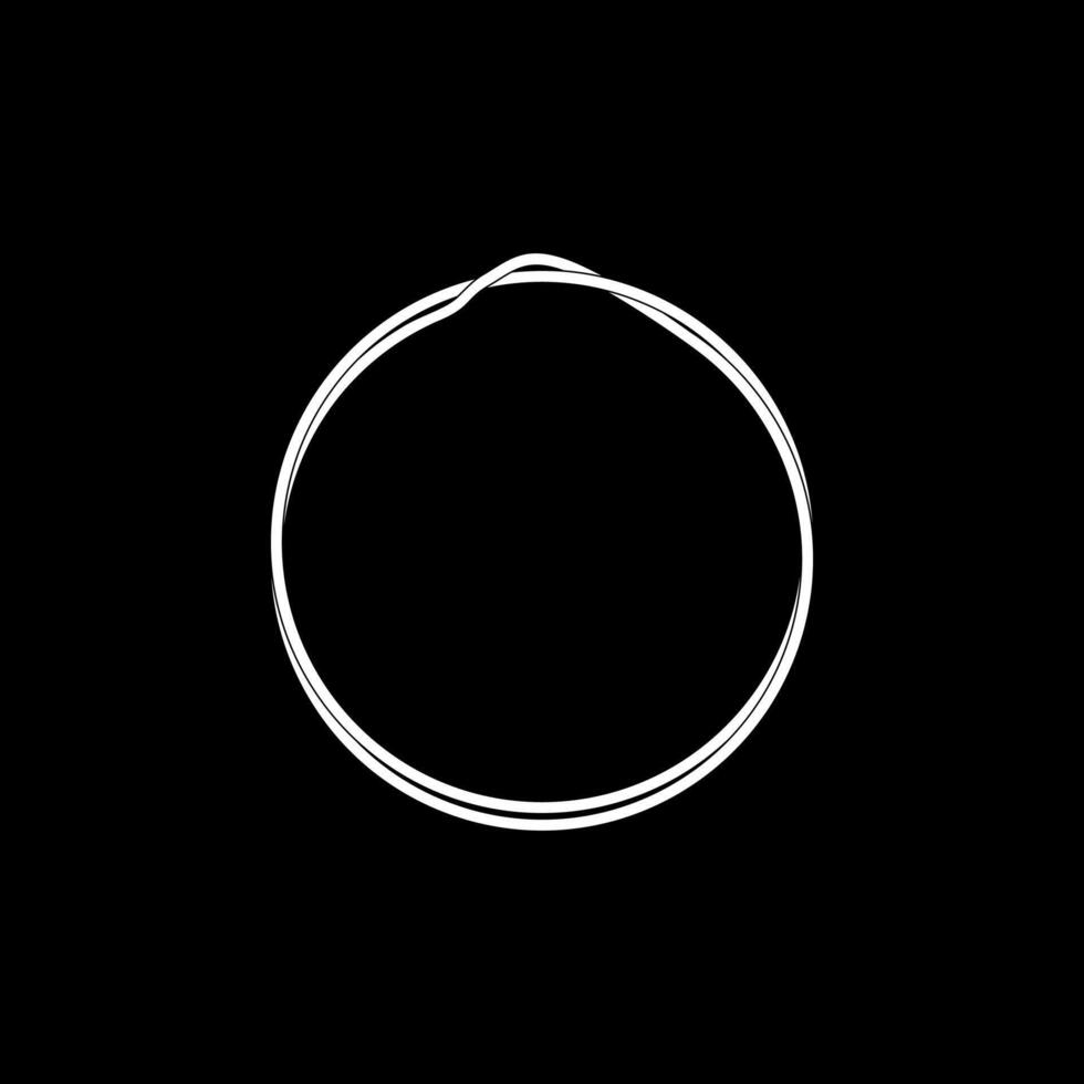 Artistic Circle Lines and Asymmetry Circle, Weaving Style, can use for Logo, Apps, Website, Contemporary Ornate, Frame Work, Copyspace, Icon, Symbol, Cover, etc. Editable vector
