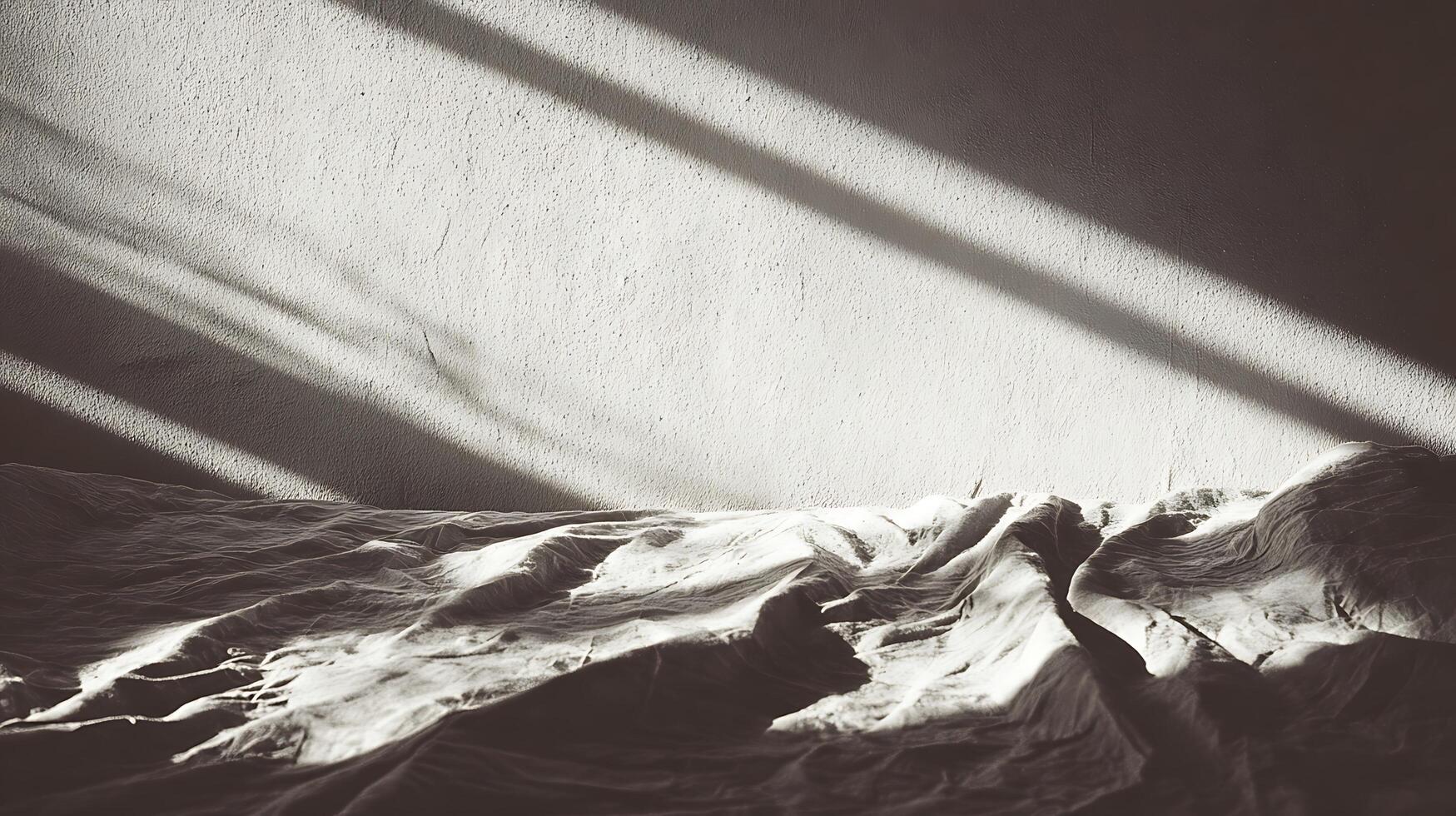 Textured surface with dramatic light and shadow patterns. photo