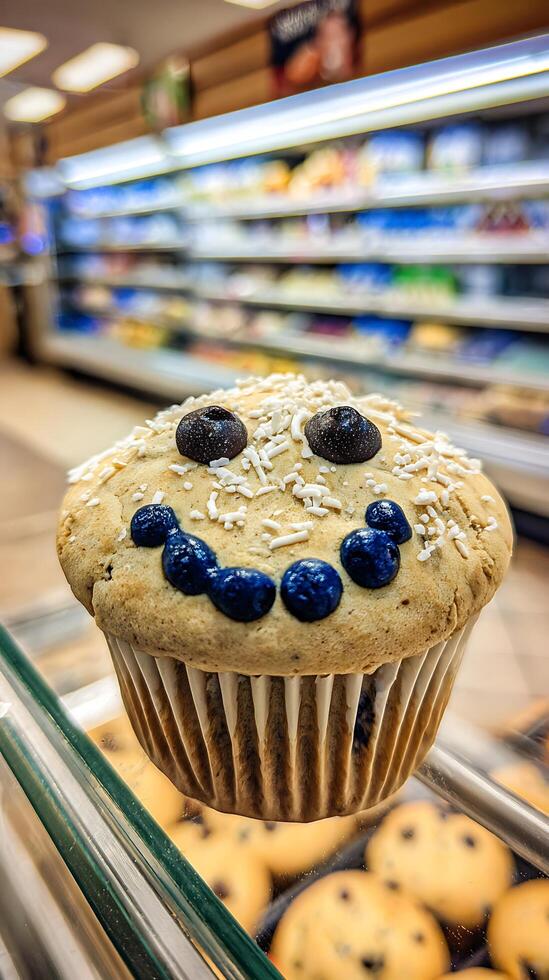 A Happy Muffin Treat Ready to Brighten Your Day photo