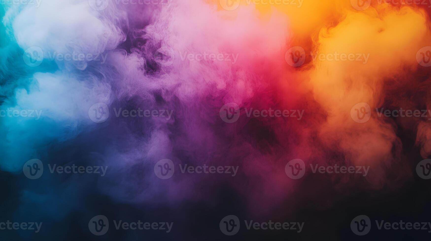 Multicolored Smoke Gradient photo