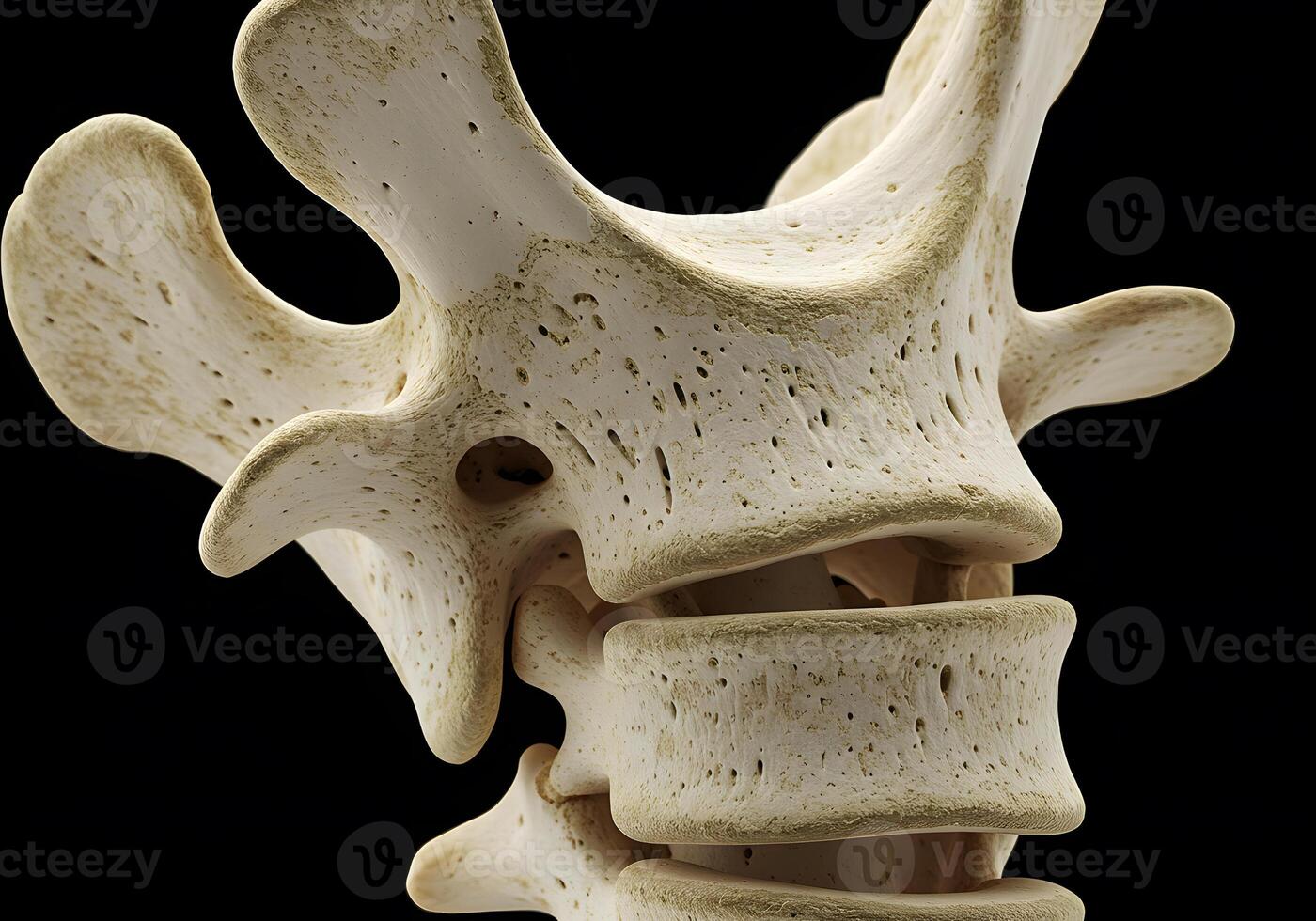 Human spine vertebra anatomy photo