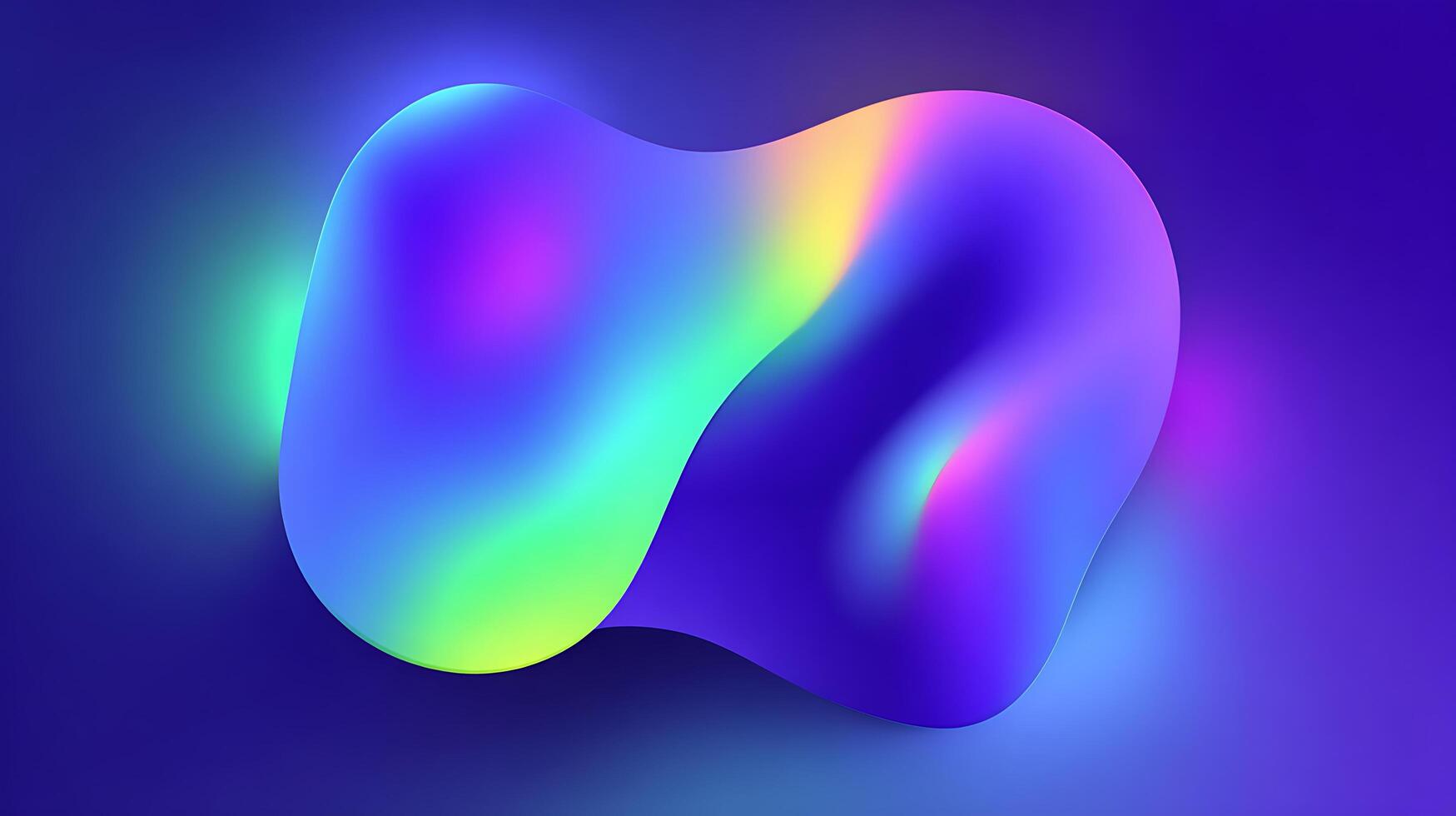 Abstract colorful gradient shape background design photo