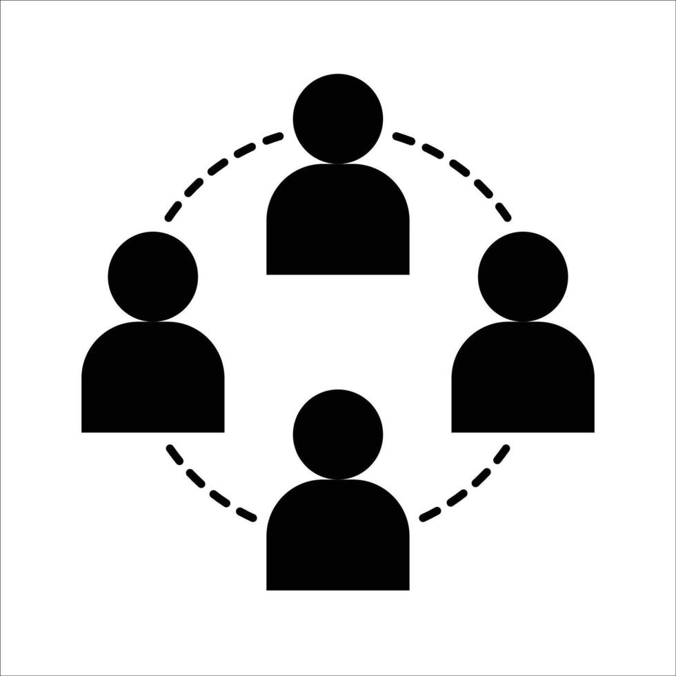 Single Icon Interaction. Perfect for Presentation, Website, apps, etc. Icon Solid Style vector