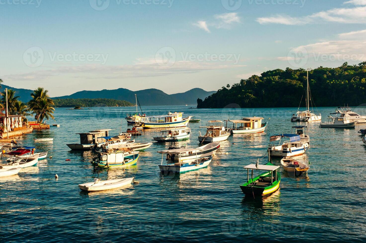 Port in Angra dos Reis, Rio de Janeiro. Brazil photo