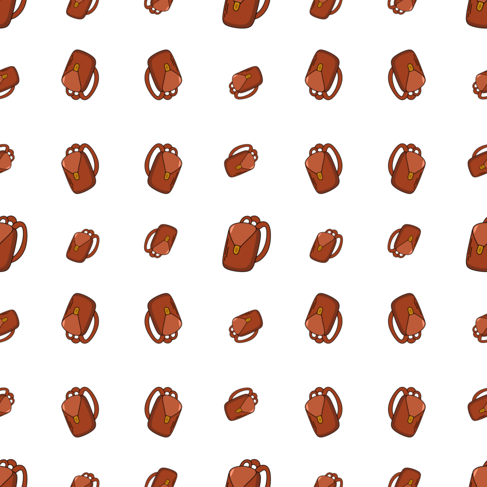 seamless pattern with small bag png