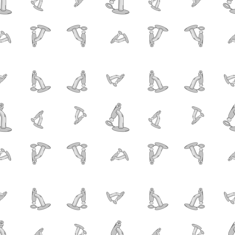 seamless pattern with microscope png
