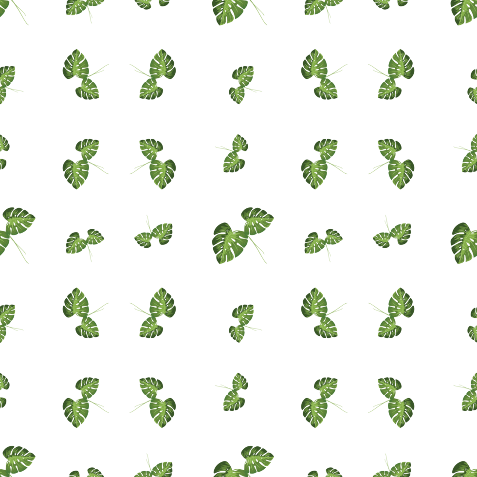 seamless pattern with leaves png