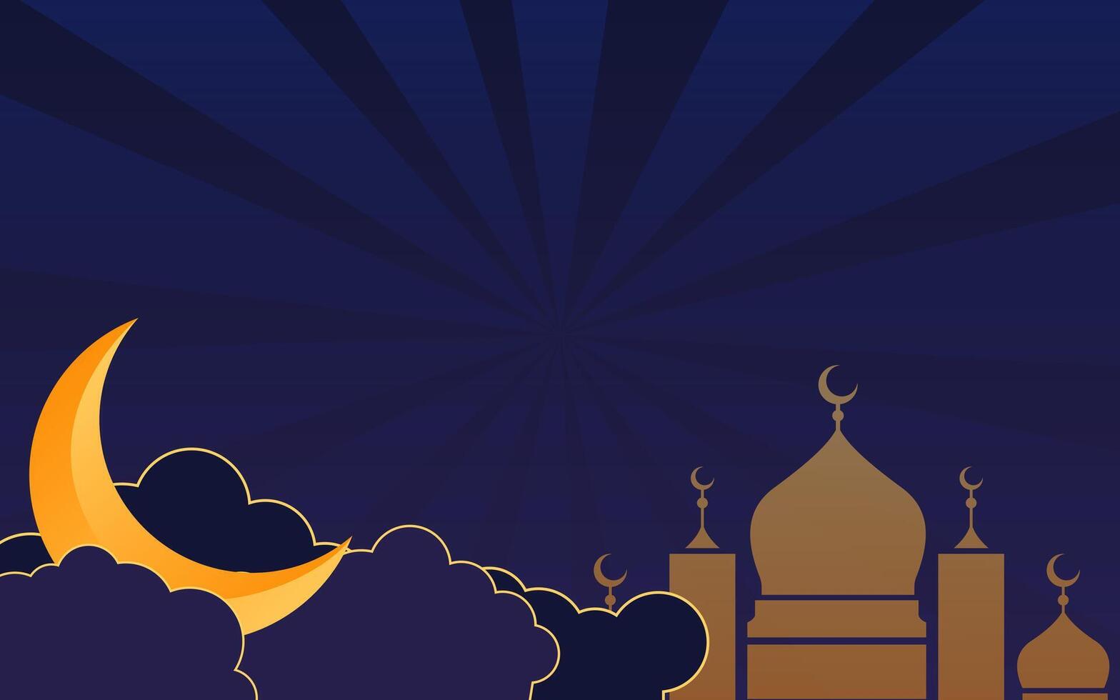 dark blue Islamic Abstract Background perfect for ramadan theme, eid mubarak, islamic banner vector