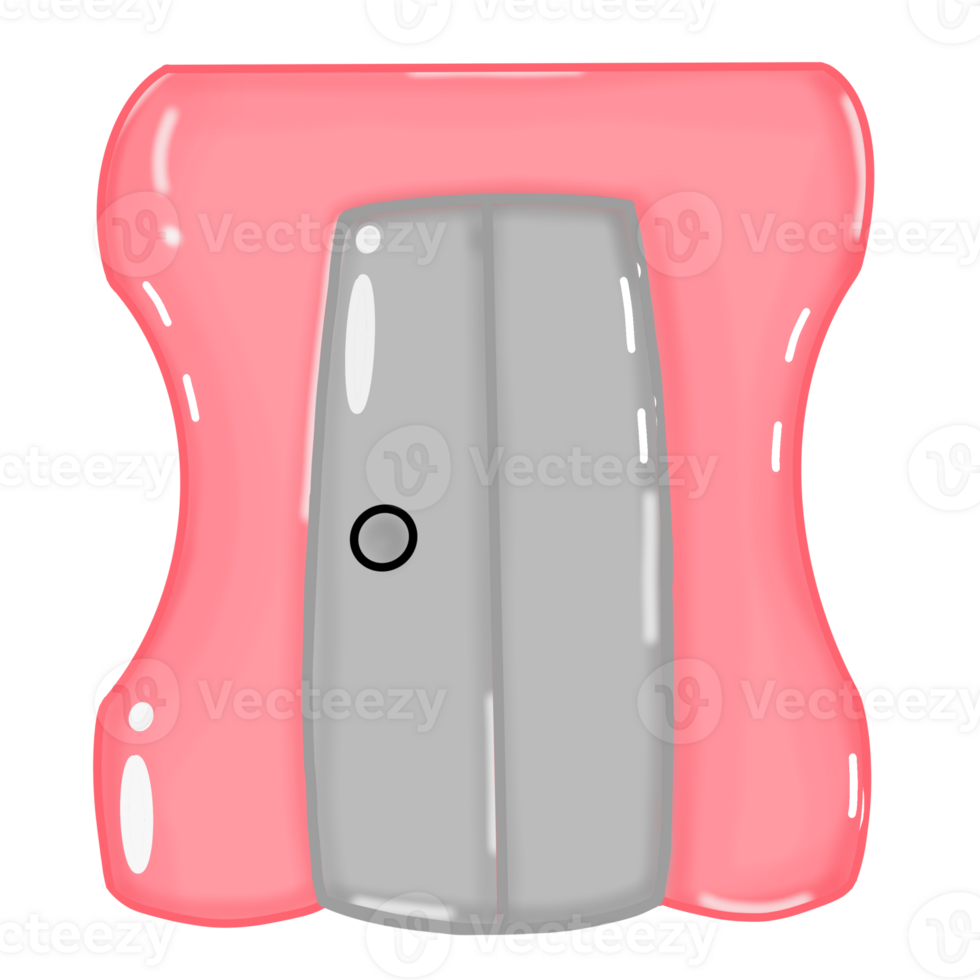 Pink pencil sharpener png