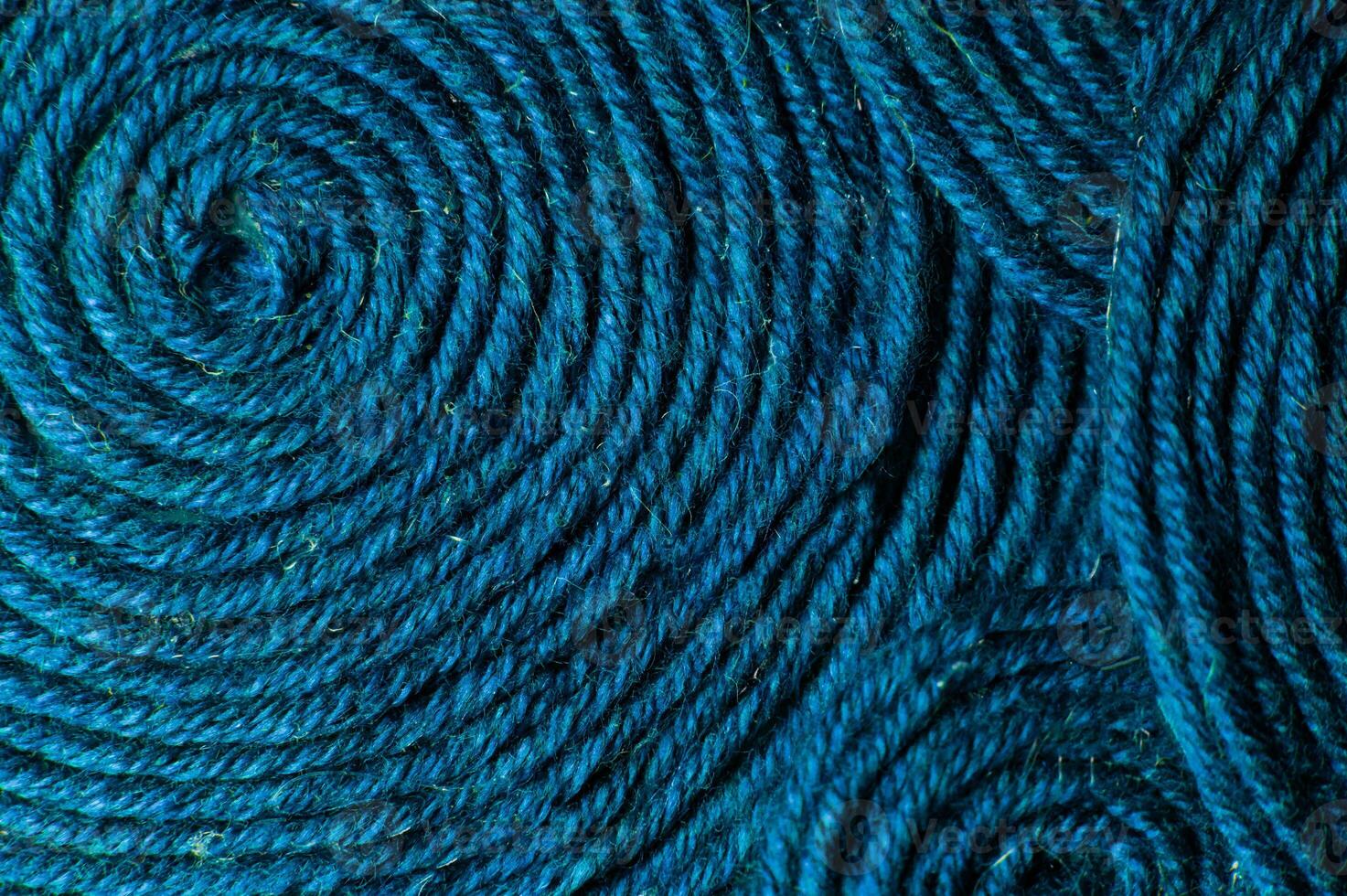 Detailed texture of abstract background. Thread made of natural materials, macro shot. DIY background, handcraft advertising concept photo