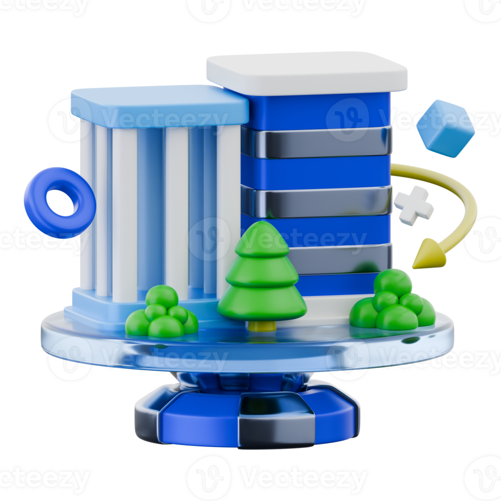 Interactive AR Building Model png