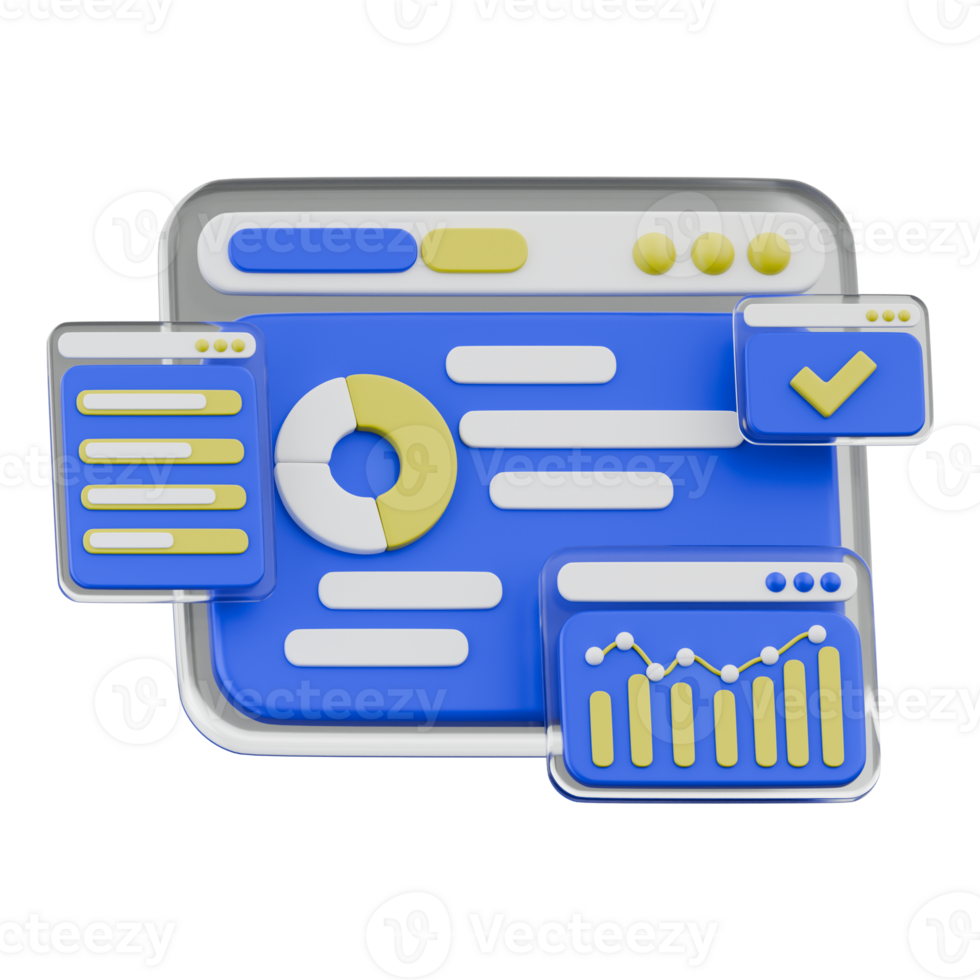 Floating AR Data Visualization png