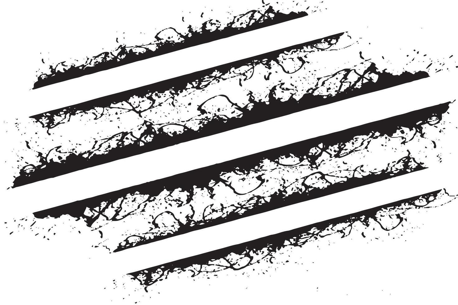 Abstract Diagonal Grunge Stripes with Splatters vector