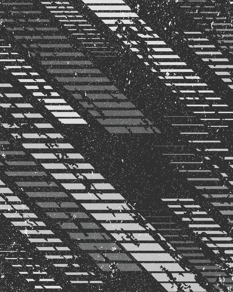 Grunge racing background with diagonal grey abstract lines vector