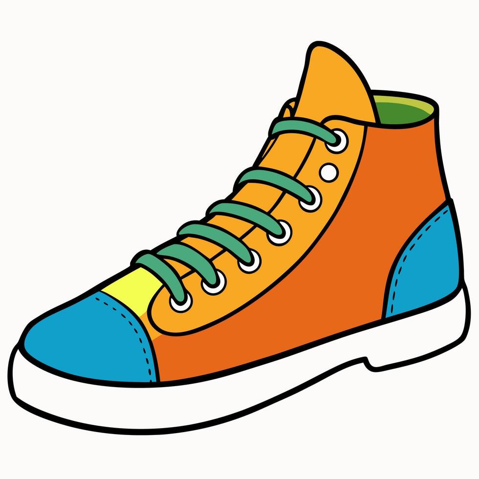 Sneakers clip art vector