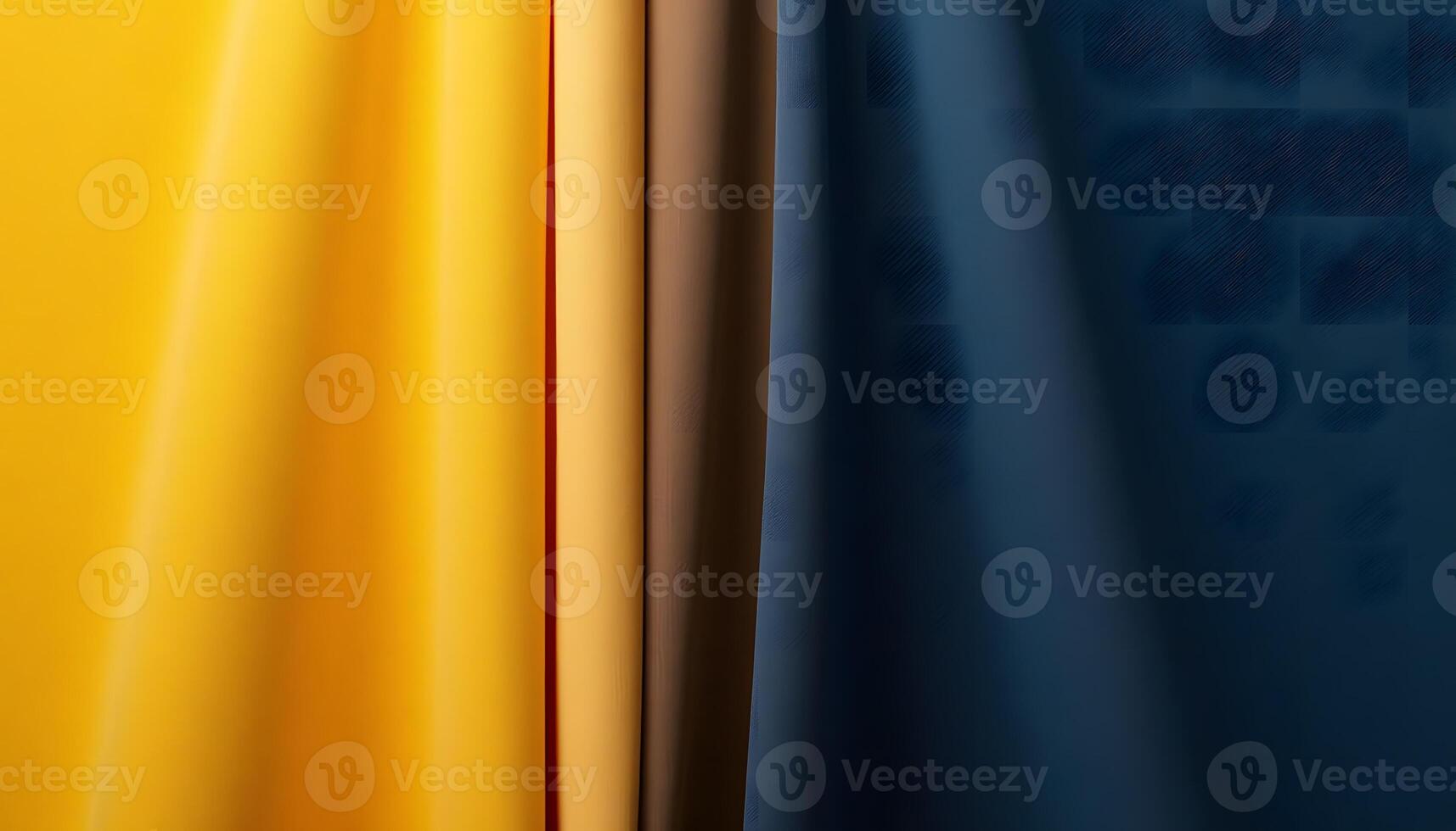 Colorful Textile Folds in Studio Lighting Creates Modern Abstract Background photo