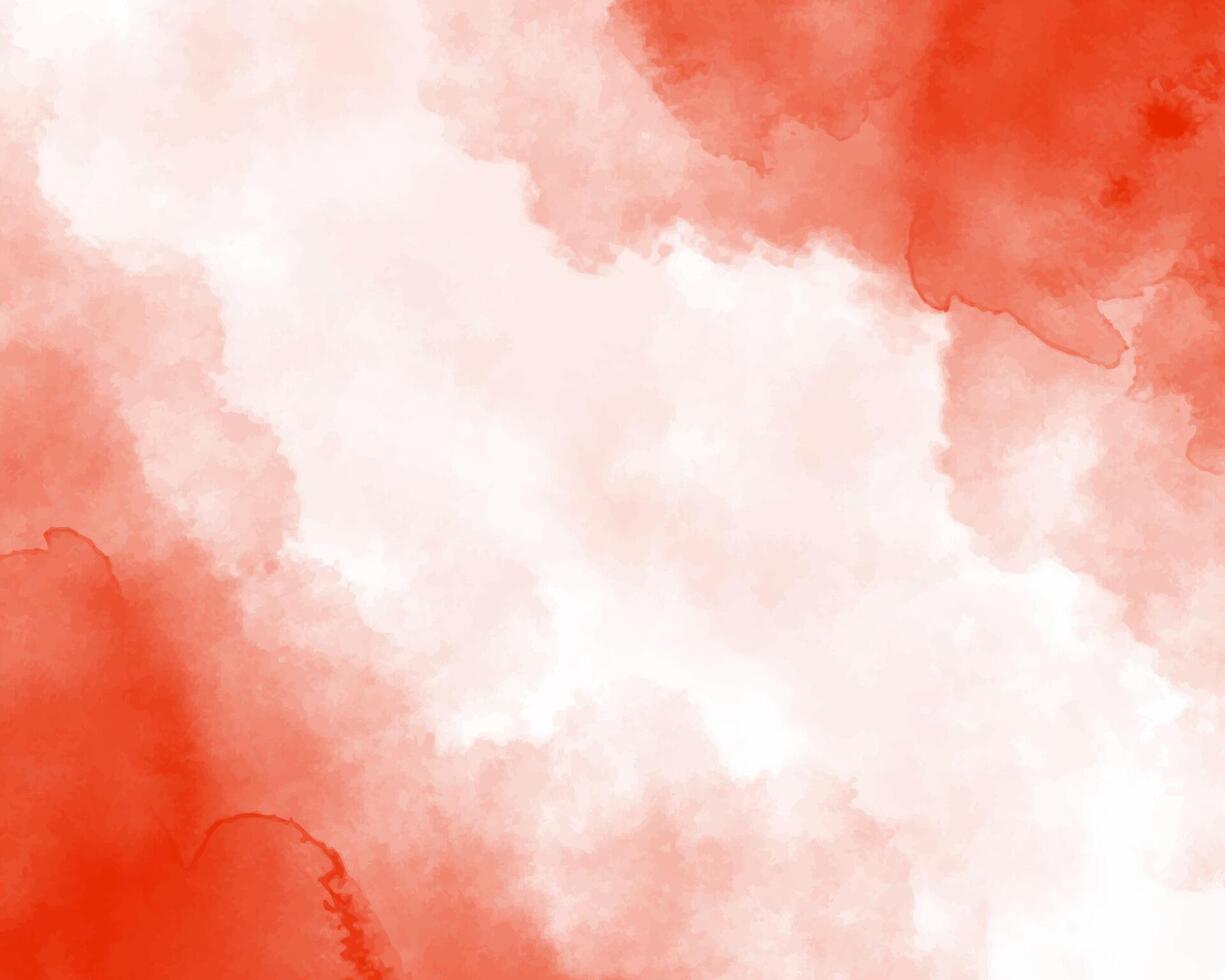 Abstract watercolor splash in vibrant tones for artistic background vector