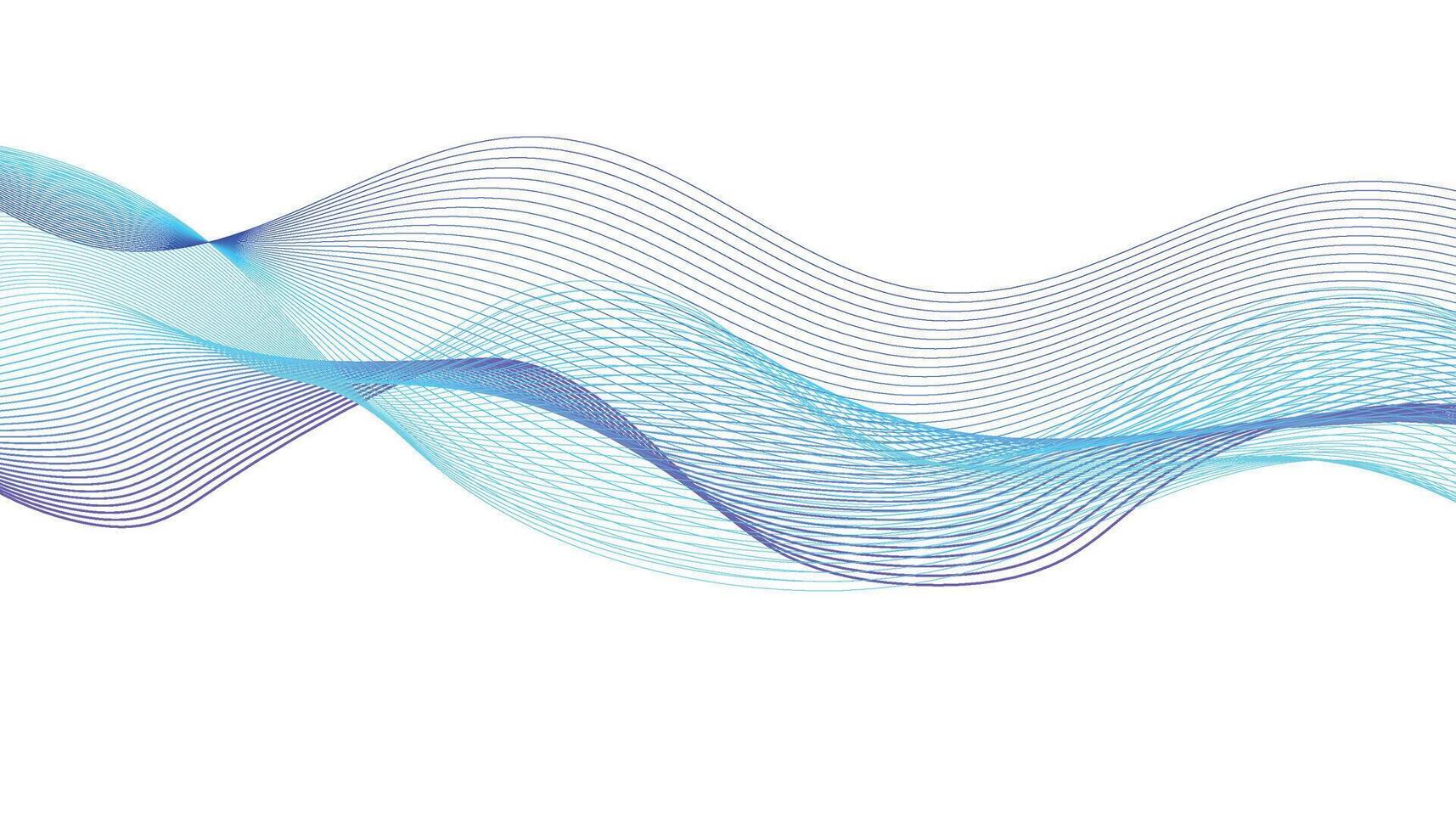 Blue and Purple Wave Background vector