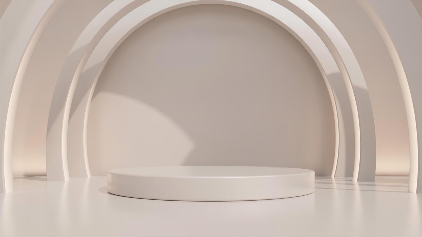 Neutral 3D Background with Gentle Lighting photo