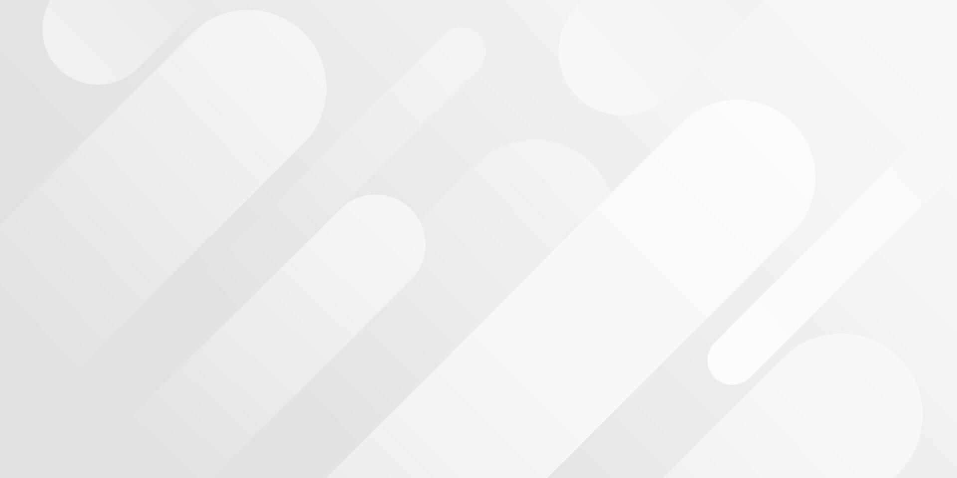 white abstract minimal geometric shapes composition background vector