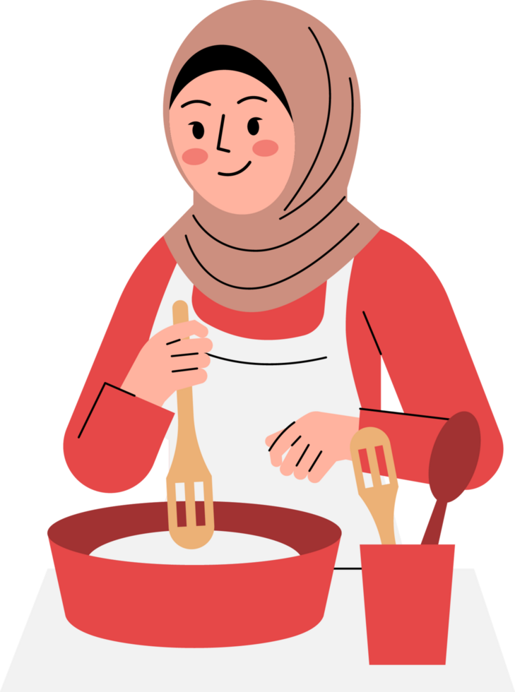 Mixing Ingredients In Bowl png