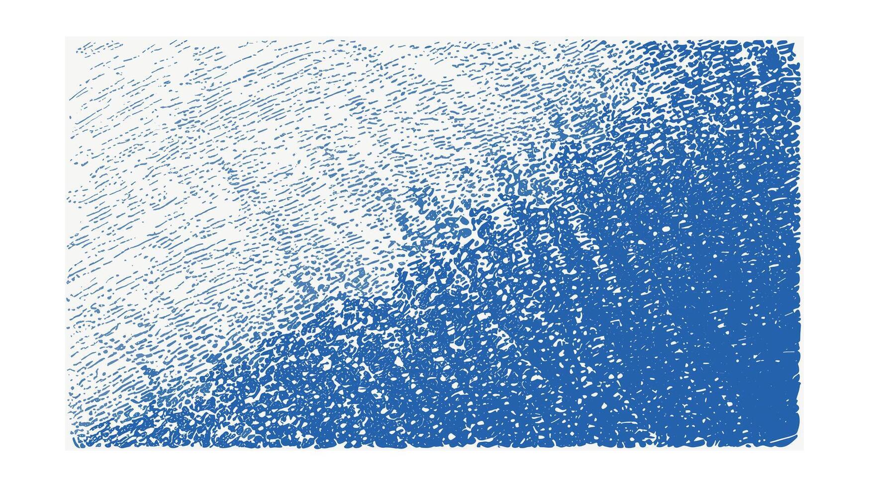 Blue and White Grunge Texture with Uneven Lines and Dots, Fading Effect Creates Depth and Interest, Perfect for Backgrounds and Creative Projects vector