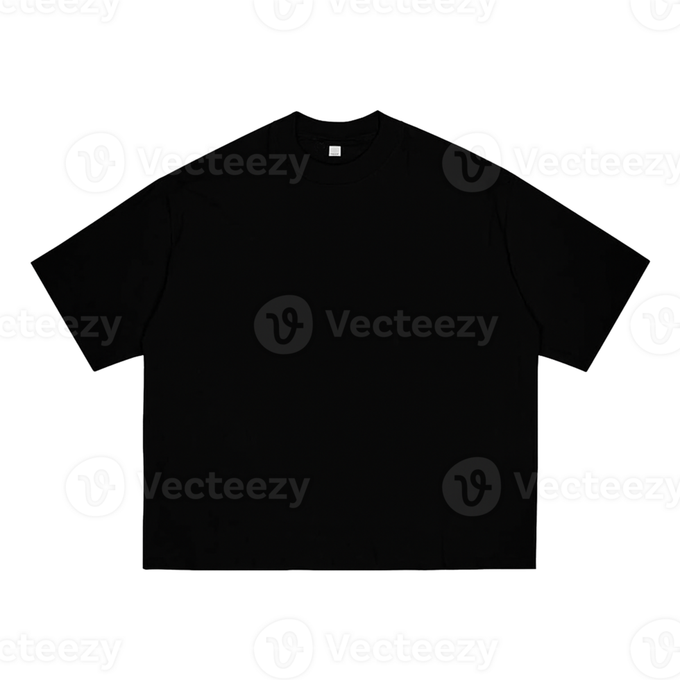 a black shirt on a transparent png