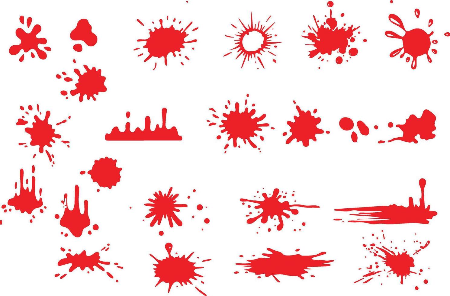 brush splatter background vector