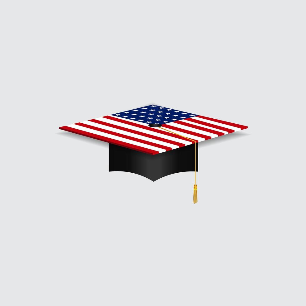 Graduation cap Design vector