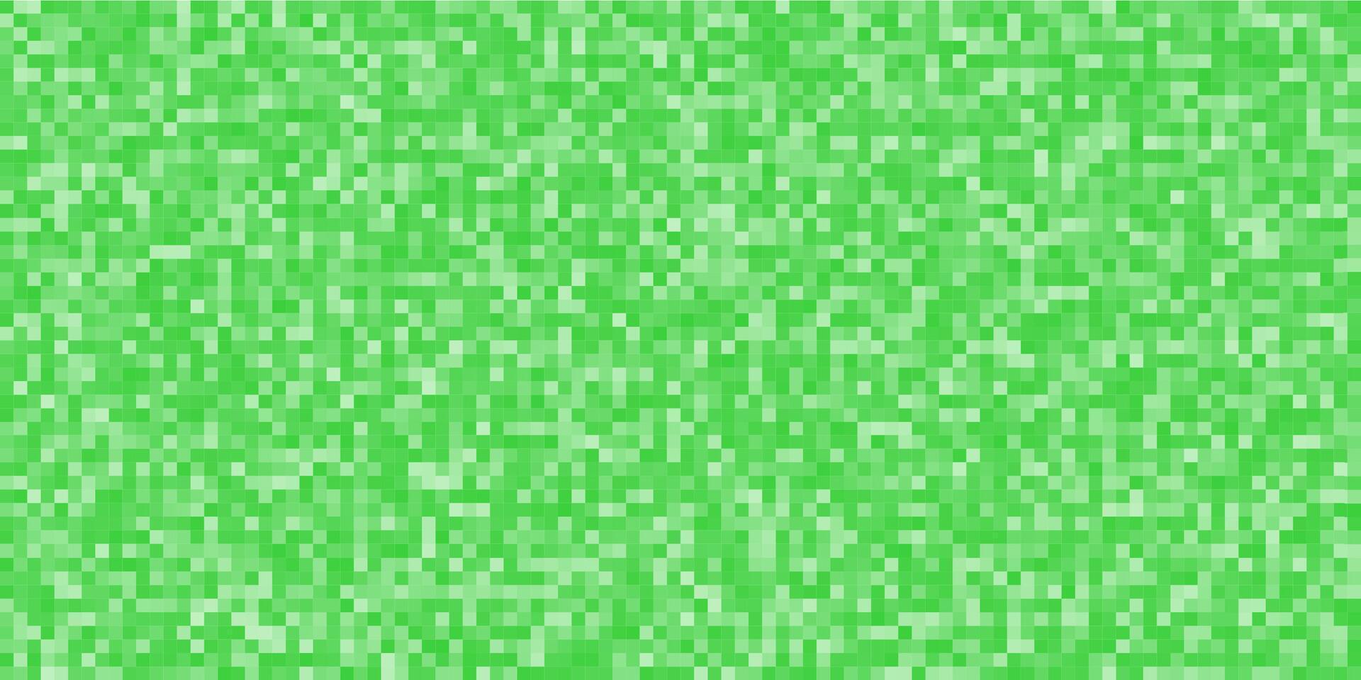 Pixelated Green Terrain Background For Retro Games, Soccer Fields, And Voxel Landscapes. Great For Minecraft-Style Art, Arcade Interfaces, Or Tech-Themed Y2K Visuals. Backdrop vector