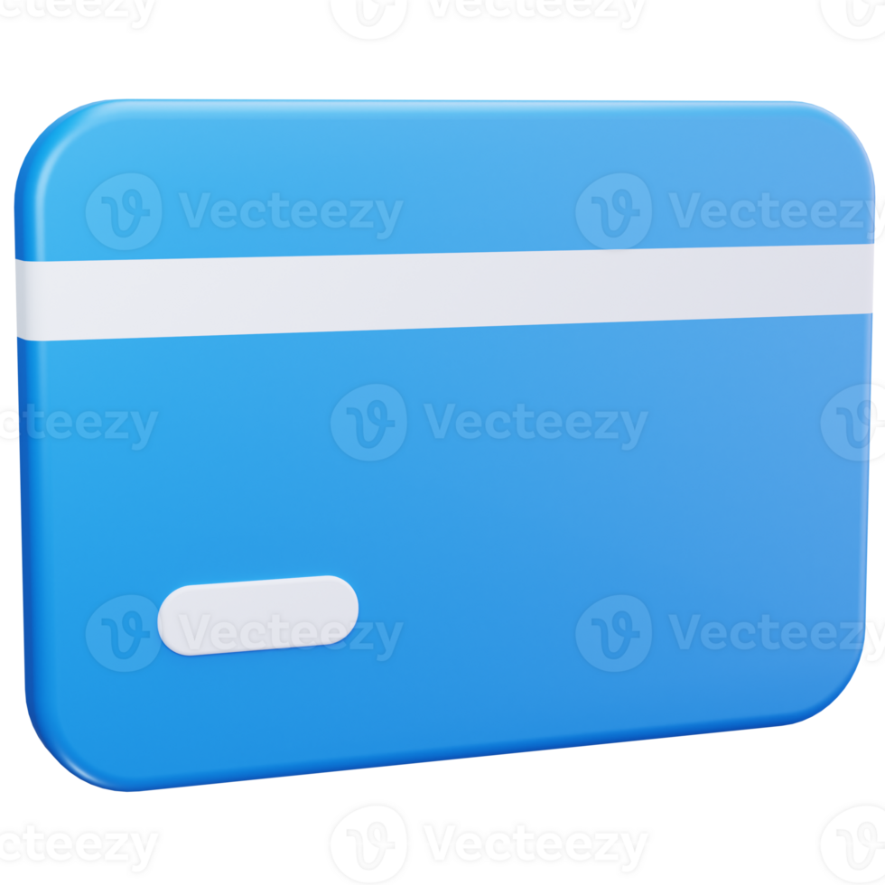 3D Icon Payment Credit Card Online png
