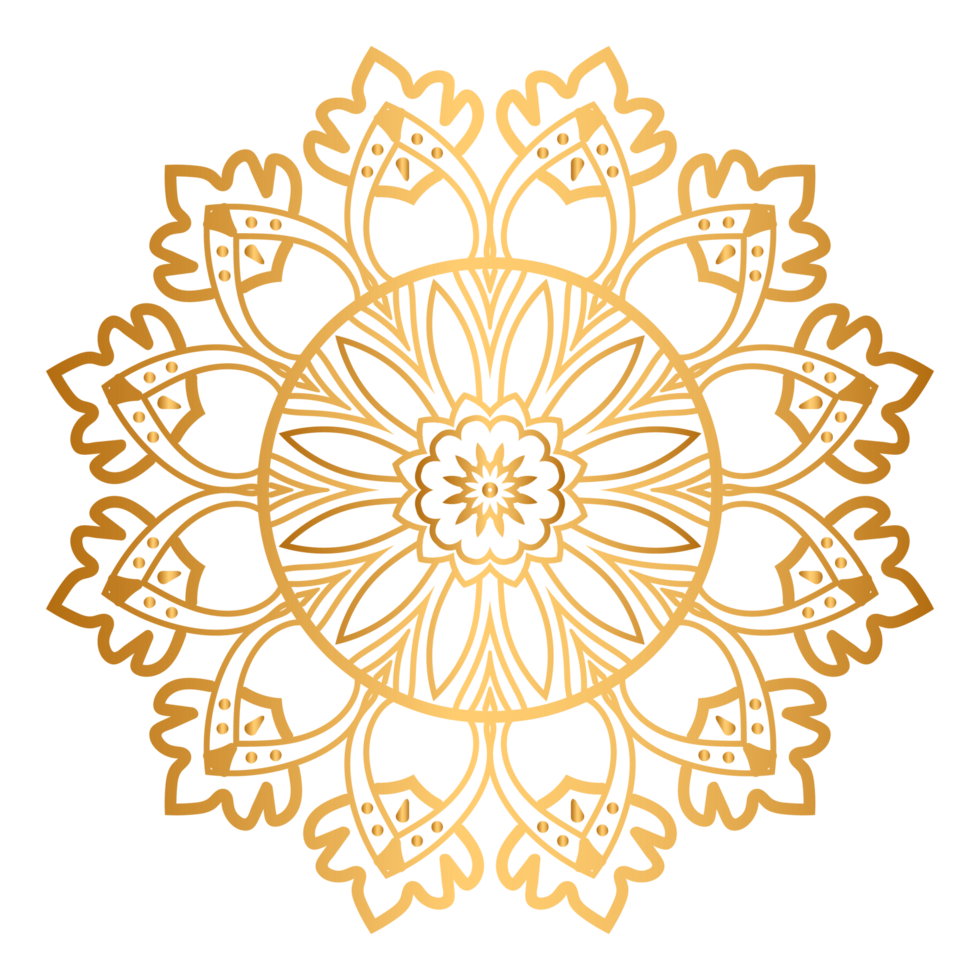 Luxury mandala golden background in islamic pattern arabesque style for invitation card art png