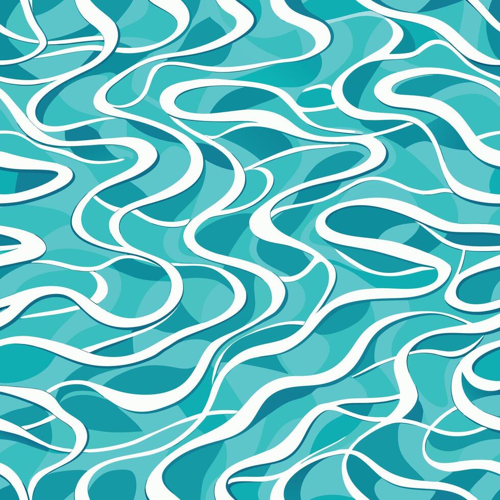 Seamless Geometric Chevron Line Pattern vector