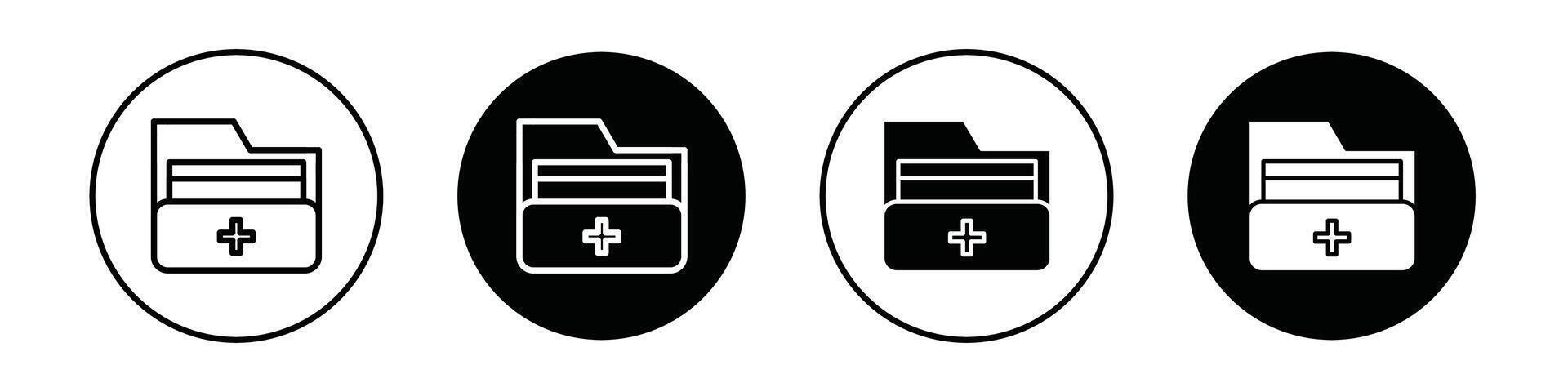 File medical icon designs for ui vector