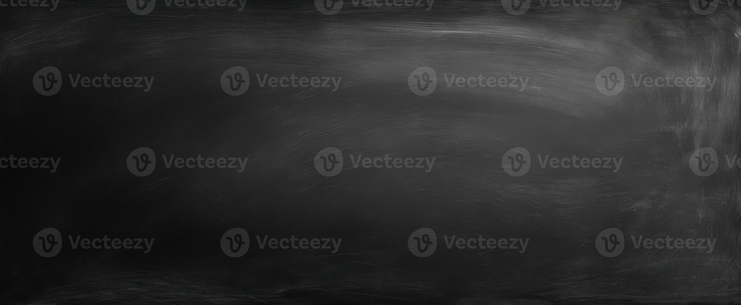 The empty chalkboard ready for creative ideas and classroom messages photo