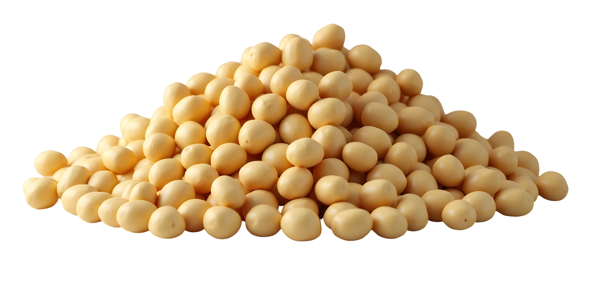 Soybean pile presented and displayed in delightful arrangement png