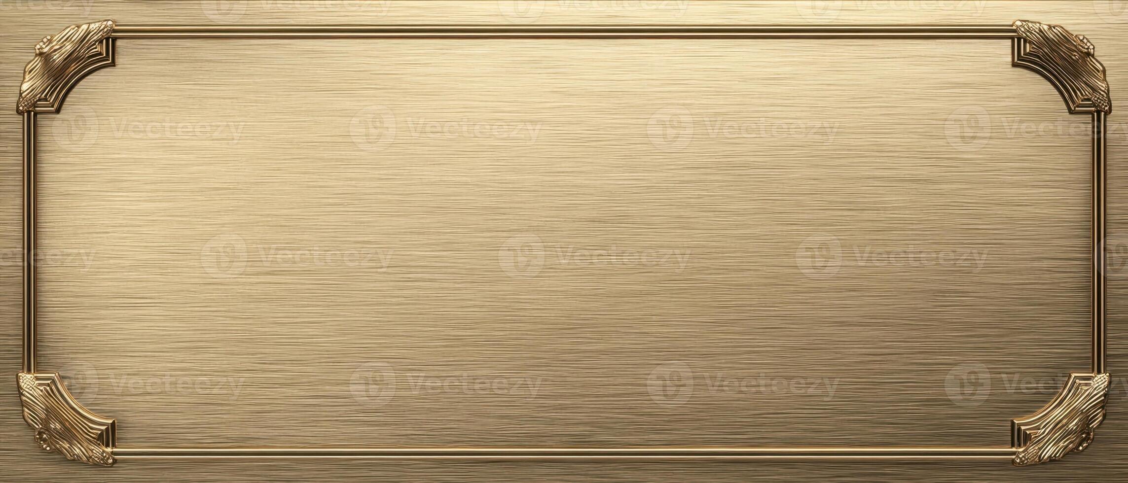 The Elegant Bronze Frame with Ornate Design for Creative Presentations photo