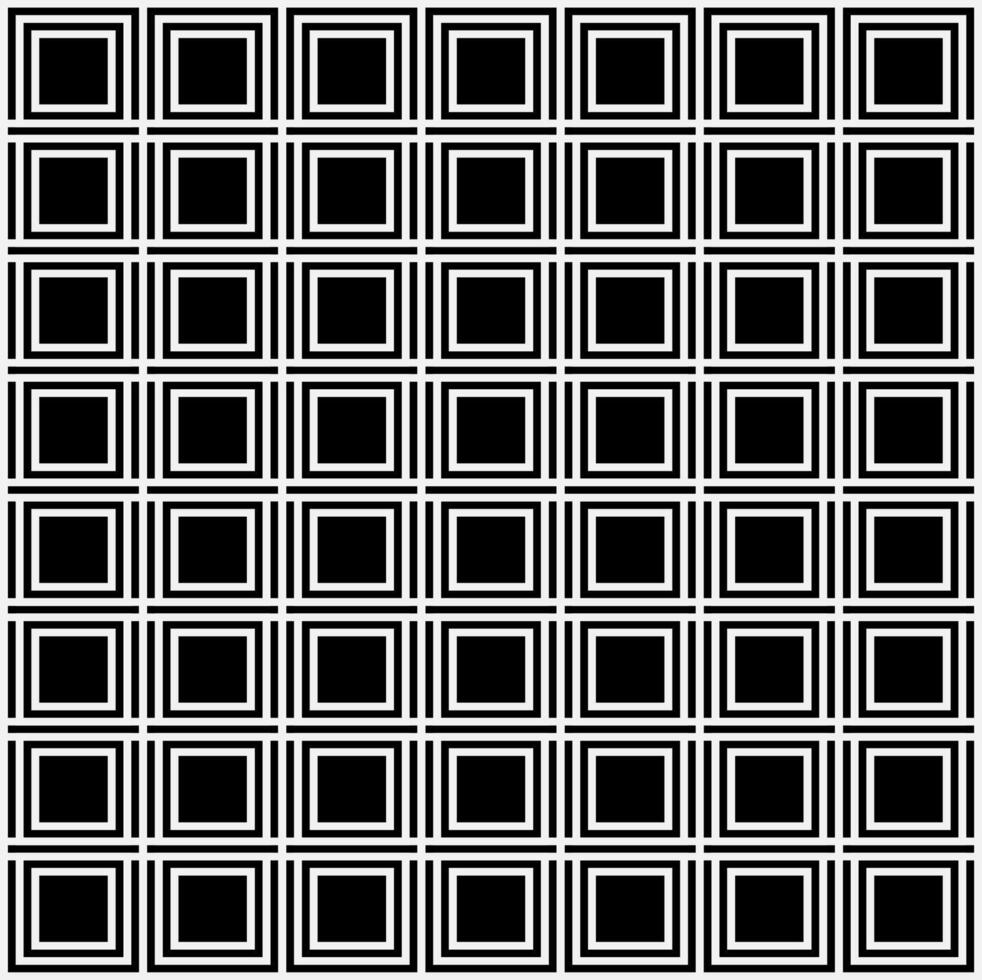Abstract Checkerboard with Symmetric Nested Squares vector