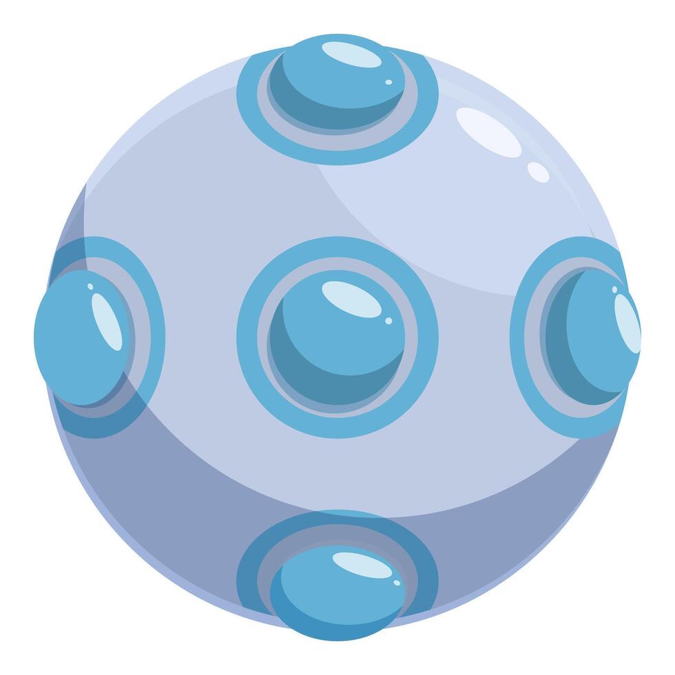 Cartoon spaceship is traversing the vast expanse of space vector
