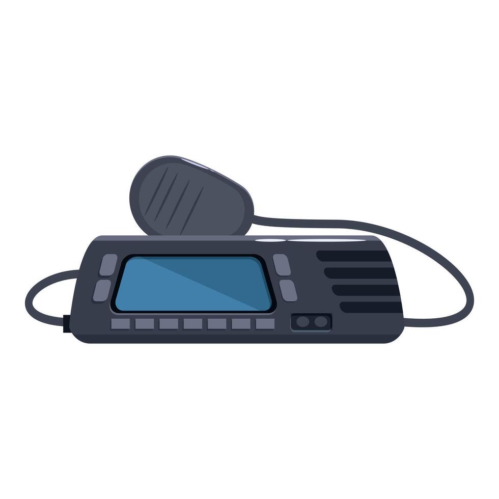 Mobile radio transceiver communicating using wireless technology vector