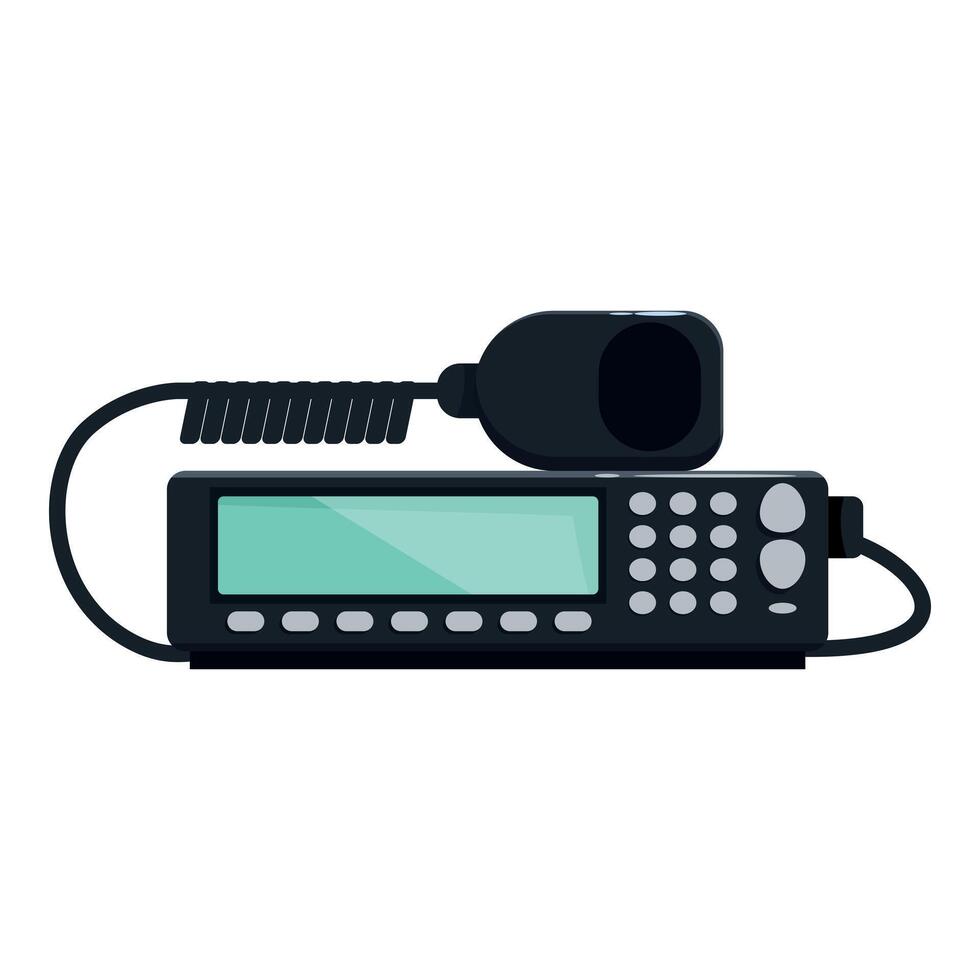 Radio transceiver communicating on multiple channels with microphone vector