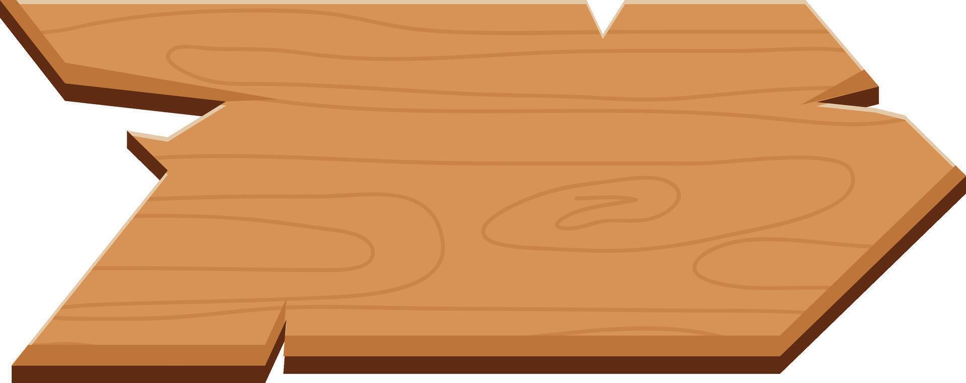 Wooden Sign Board. Design Element. vector