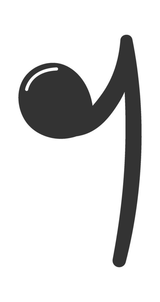 Eight Rest Music Note vector