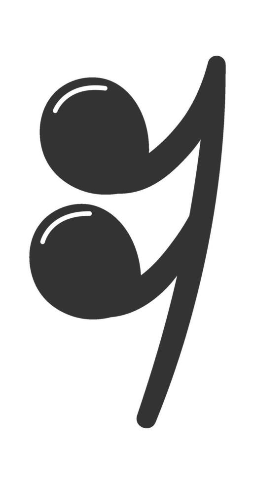Sixteenth Rest Music Note vector
