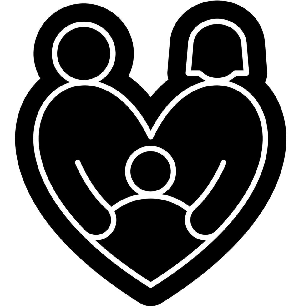 Children and Parents Together vector