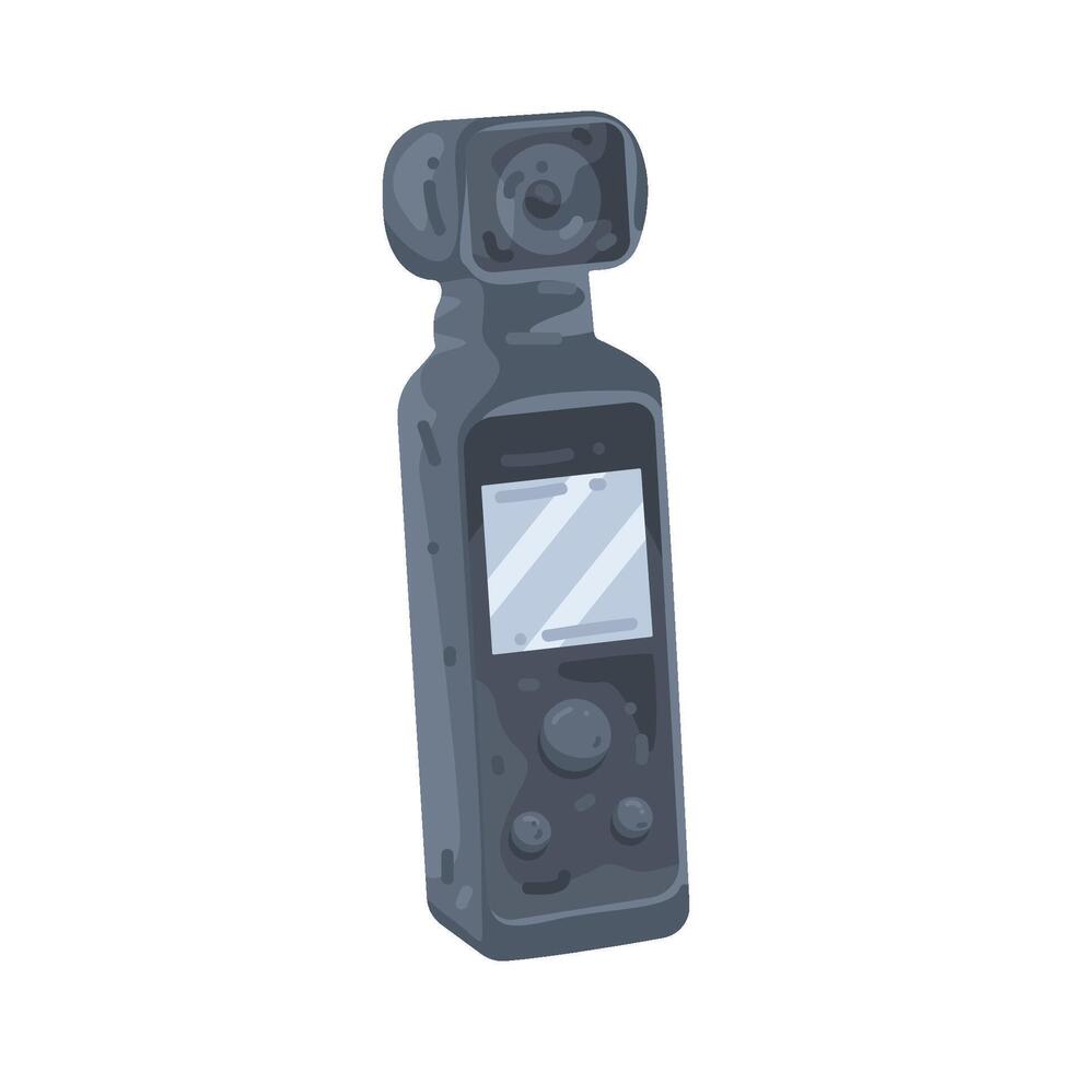 Illustration of a Action Cam vector