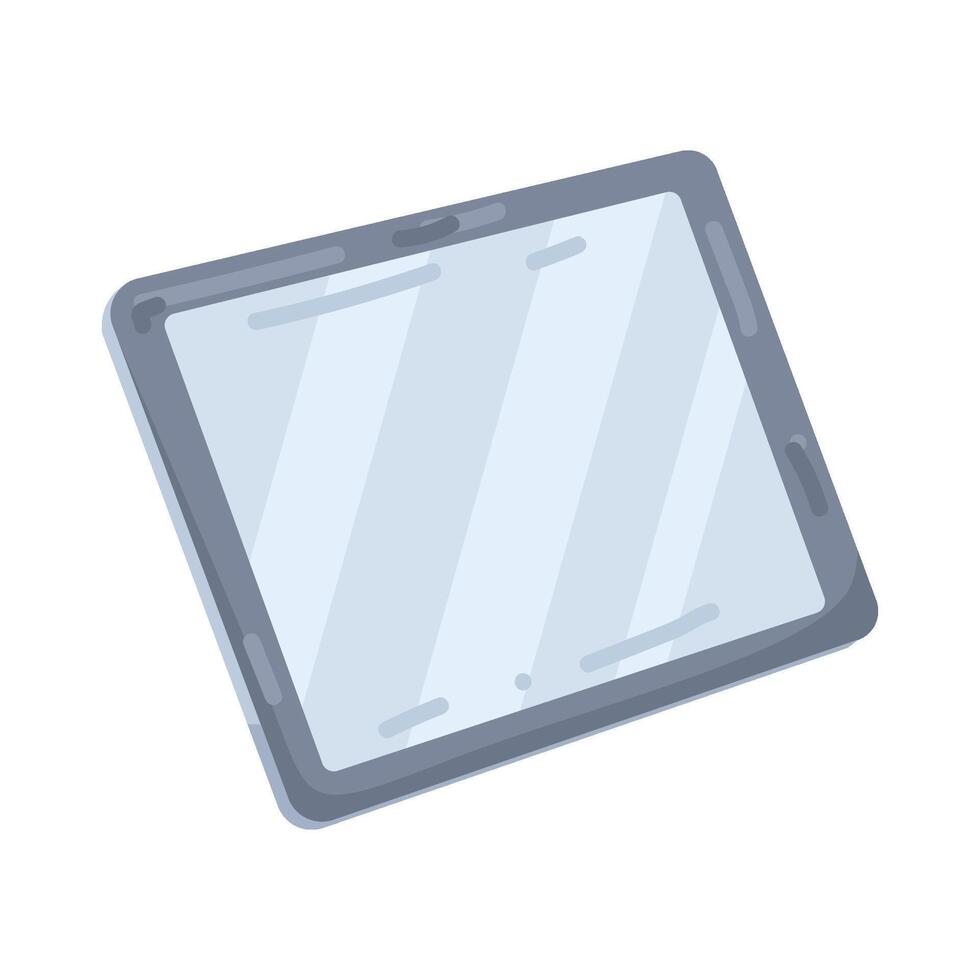 Illustration of a Digital Tablet Computer vector