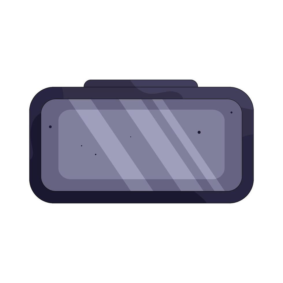 Illustration of a Digital Alarm Clock vector