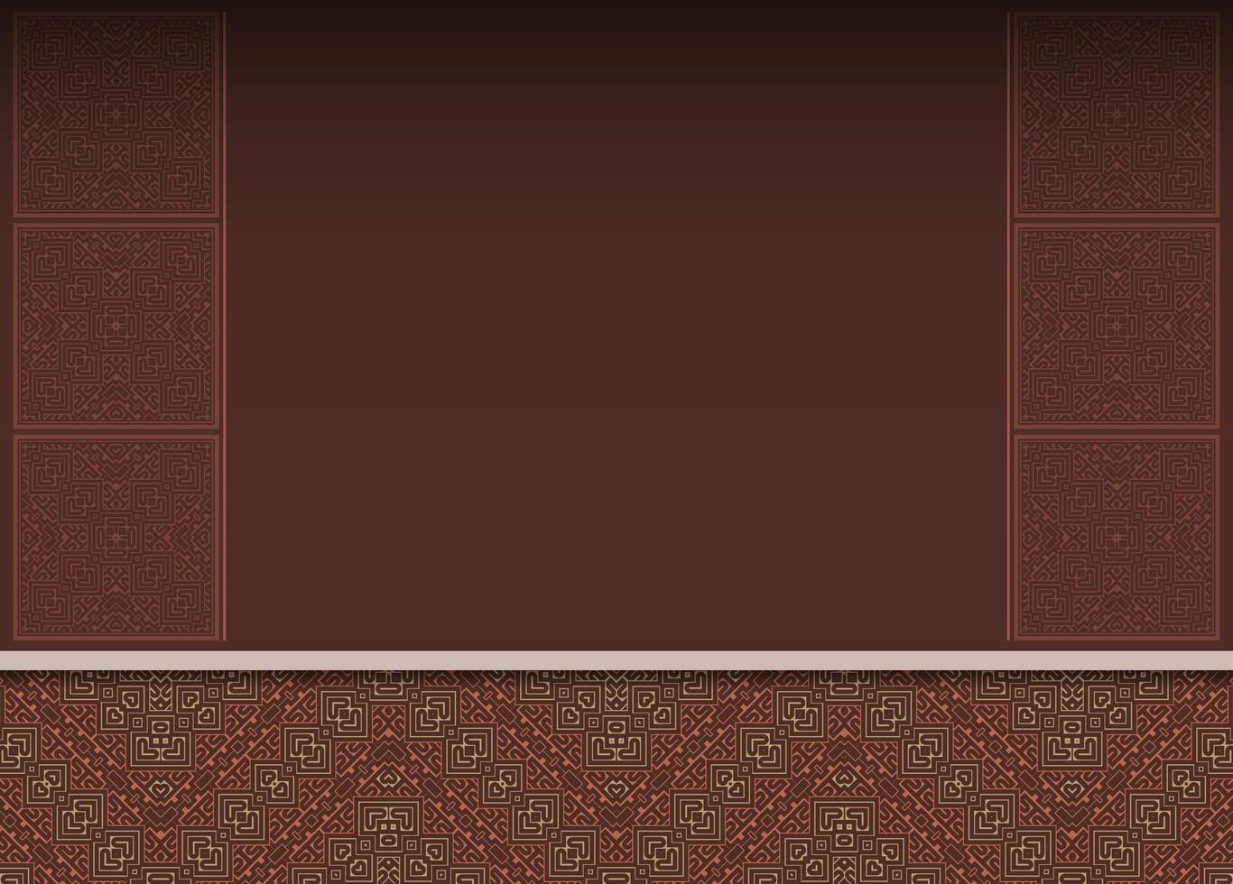 elegant invitation background style ornamental pattern template. vector
